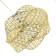 Happy Homewares Triple Ring Yellow Pendant Lamp 30cm