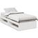 vidaXL Day Bed without Mattress White Sofa 203.5cm