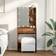 vidaXL 856999 Old Wood Sminkbord 40x60cm
