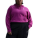 Nike Sportswear Club Fleece Women's Pullover Hoodie Plus Size - Hot Fuchsia/White