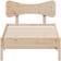 vidaXL Solid Wood Sengeramme 95.5x205.5cm