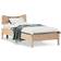 vidaXL Solid Wood Sengeramme 95.5x205.5cm