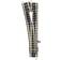 Fleischmann 9178 N piccolo (con massicciata) Scambio, sinistro 111 mm 15 430 mm 1 pz