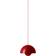 &Tradition Flowerpot VP7 Vermilion Red Pendant Lamp 14.6"