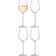 LSA International Borough Champagne Glass 28.5cl 4pcs