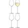 LSA International Borough Champagne Glass 28.5cl 4pcs