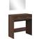 vidaXL 80x39x80cm Brown Oak Dressing Table 39x80cm 2pcs