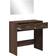 vidaXL 80x39x80cm Brown Oak Dressing Table 39x80cm 2pcs