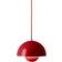 &Tradition Flowerpot VP1 Vermilion Red Pendant Lamp 23cm