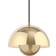 &Tradition Flower pot VP1 Brass Pendant Lamp 23cm