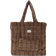 Conmé Faux Fur Net Bag - Brown