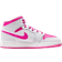 Nike Air Jordan 1 Mid GS - Iris Whisper/White/Fire Pink