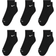 Nike Everyday Plus Cushioned Training Ankle Socks 6-pack - Black/White