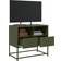 vidaXL Steel Olive Green TV-bänk 68x60.5cm
