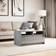 vidaXL Engineered Wood Grey Sonoma Soffbord 50x90cm