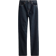 H&M Slim Straight High Jeans - Dark Denim Blue
