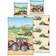 Herding Tractor Duvet Cover Set 53.2x78.7"