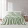 Madison Park Essentials Satin Luxury Bed Sheet Green (274.3x259.1cm)