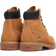 Timberland Junior Premium 6-Inch Waterproof Boot - Wheat/Gold