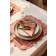 Decotique Gia Bordstablett Vit, Rosa (45x45cm)