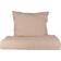 Fondaco Carl Striped Bedspread Påslakan Brun (210x150cm)