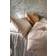 Fondaco Carl Striped Bedspread Påslakan Brun (210x150cm)