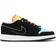 NIKE Air Jordan 1 Low SE GS - Black/Aurora Green/Laser Orange