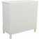 Alexandra House Living Metal Pine Wood White/Cream Chest of Drawer 80x81cm