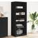 vidaXL 3307721 Black Garderob 80x200cm