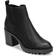 Only Barbara Heeled Bootie - Musta