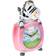 Mebus Zebra Quartz Children's Alarm Clock