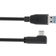 MicroConnect 3.2 (gen.1) USB A - Angled USB C M-M 3m