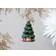 Chic Antique Vintage Christmas Tree Multicolour Julgranspynt 11cm