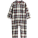 H&M Collared Sleepsuit - Light Beige/Red Checked