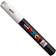 Uni Posca PC-1M Professional Markers for Painting with Extra Black & White Pen 14-pack