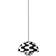 &Tradition Flowerpot VP7 Black/White Pendant Lamp 37cm