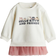 H&M Tulle Skirt Sweatshirt Dress - White/Hello Kitty