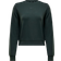 NIKE Dri-FIT One Women's Crew-Neck French Terry Sweatshirt - Vintage Green/Black