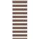 vidaXL Zebra Blind Brown Fabric 60 x 150 cm