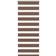 vidaXL Zebra Blind Brown Fabric 60 x 150 cm