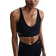 Nike Zenvy Rib Women's Light-Support Padded Sports Bra - Black