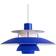 Louis Poulsen PH 5 Monochrome Blue Pendant Lamp 50cm