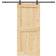 vidaXL Narvik Sliding Door (100x210cm)
