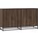 vidaXL Engineered Wood Brown Oak Skænk 134x76cm