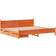 vidaXL Solid Wood Sängram 185x209cm