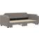 Trundle Taupe Gray Soffa 223cm 3-sits