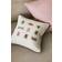 H&M Cotton with Print Kuddöverdrag Beige (40x40cm)