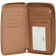 Coach Medium Id Zip Wallet In Signature Canvas - Gold/Sand/Chalk