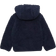 s.Oliver Boy's Lined Teddy Coat with Hood & Side Pockets - Navy