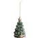 Chic Antique Vintage Christmas Tree Multicolour Julgranspynt 11cm